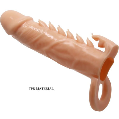 PRETTY LOVE - EMMIT PENIS SLEEVE + CLITORIS STIMULATOR FLESH - Kink&Play