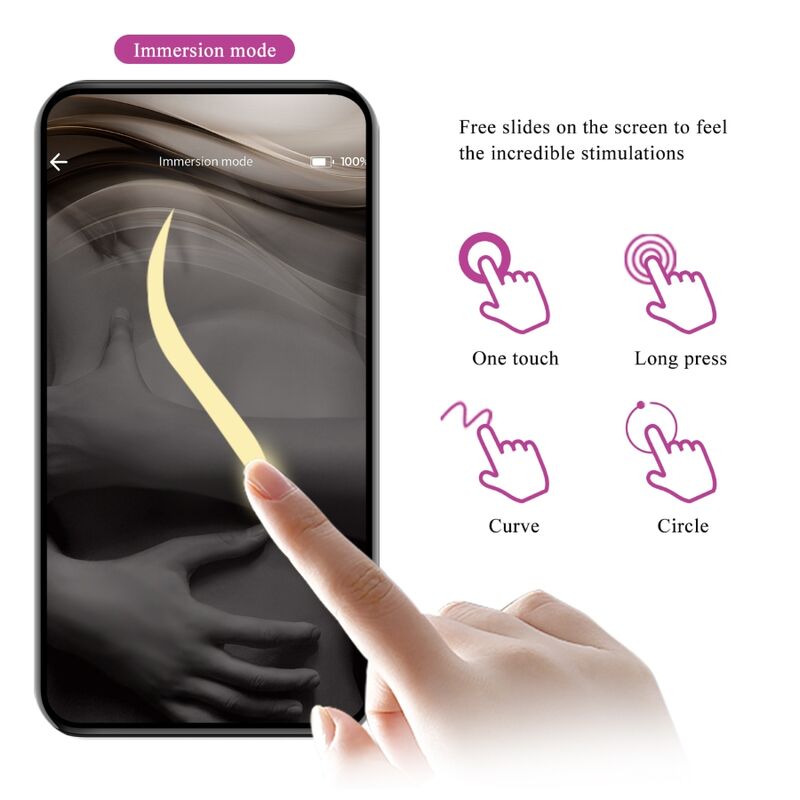 PRETTY LOVE - FISHERMAN APP CONTROLLED VIBRATING EGG LILA - Kink&Play