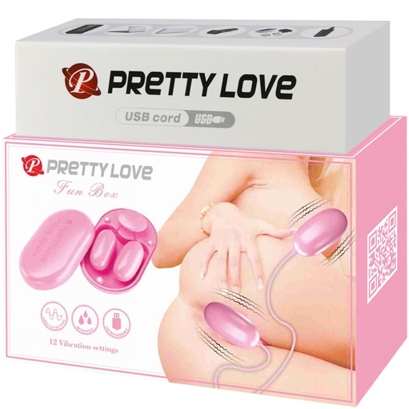 PRETTY LOVE - FUN BOX PINK VIBRATING BULLET - Kink&Play