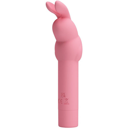 PRETTY LOVE - GERARDO PINK RABBIT SILICONE VIBRATOR - Kink&Play