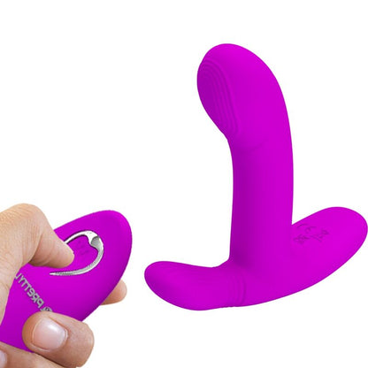 PRETTY LOVE - GERI CLITORIS MASSAGER PINK REMOTE CONTROL - Kink&Play