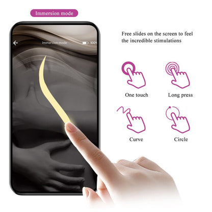 PRETTY LOVE - HECTOR ELECTROSHOCK VIBRATOR BY APP CONTROL PURPLE - Kink&Play