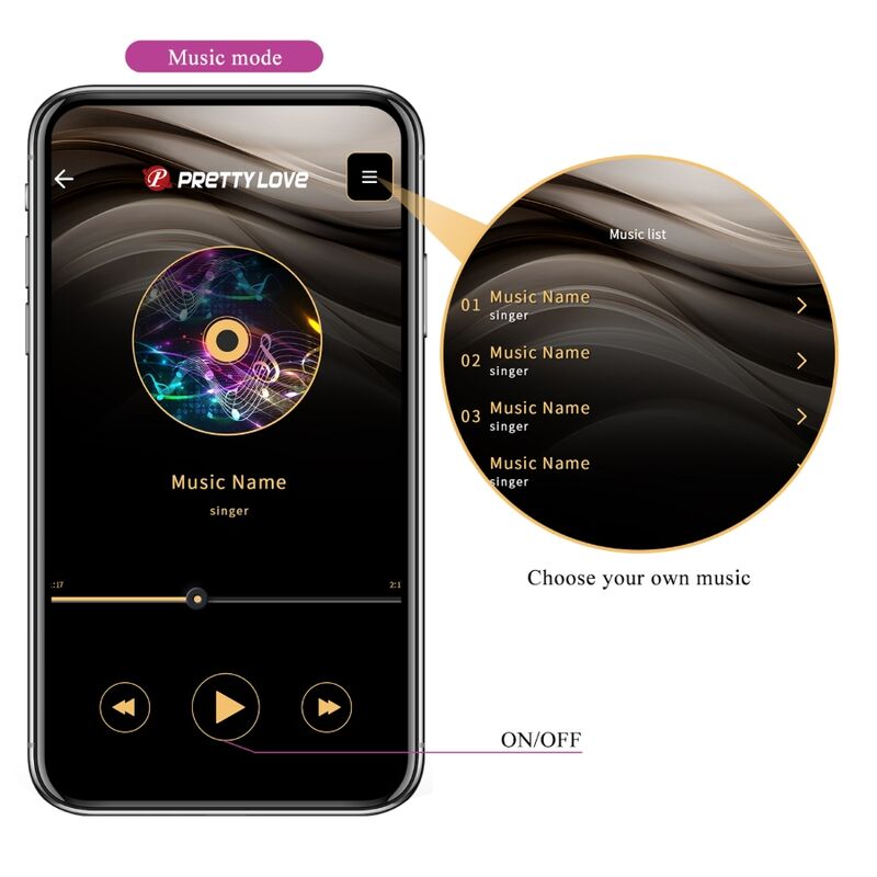 PRETTY LOVE - HECTOR ELECTROSHOCK VIBRATOR FREE APP VIOLET - Kink&Play