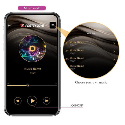 PRETTY LOVE - HECTOR ELECTROSHOCK VIBRATOR FREE APP VIOLET - Kink&Play