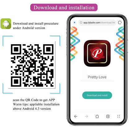 PRETTY LOVE - JEFFERSON APP CONTROLLED ANAL PLUG BLACK - Kink&Play