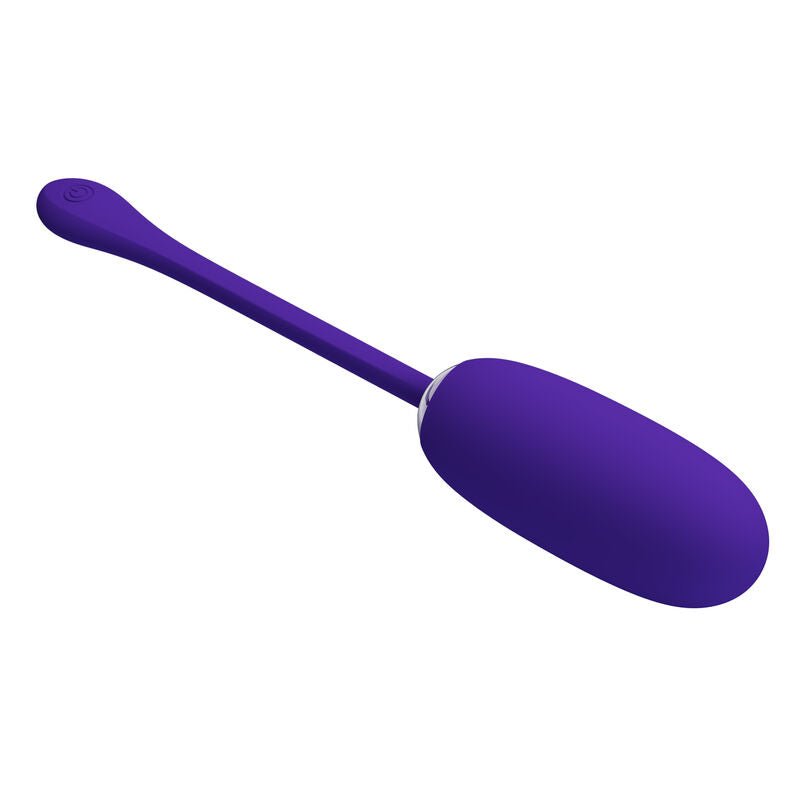 PRETTY LOVE - JULIUS WATERPROOF - RECHARGEABLE VIBRATING EGG PURPLE - Kink&Play