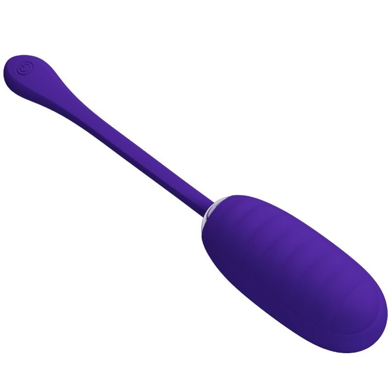 PRETTY LOVE - KIRK RECHARGEABLE VIBRATING EGG PURPLE - Kink&Play