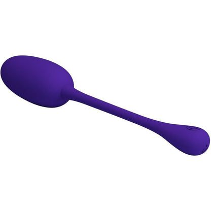 PRETTY LOVE - KNUCKER PURPLE RECHARGEABLE VIBRATING EGG - Kink&Play