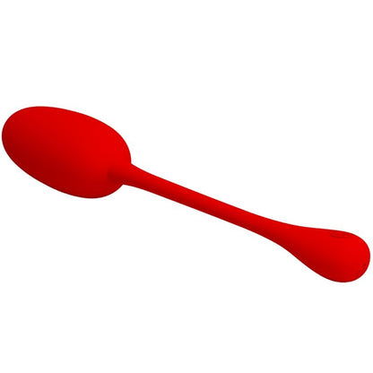 PRETTY LOVE - KNUCKER RED RECHARGEABLE VIBRATING EGG - Kink&Play