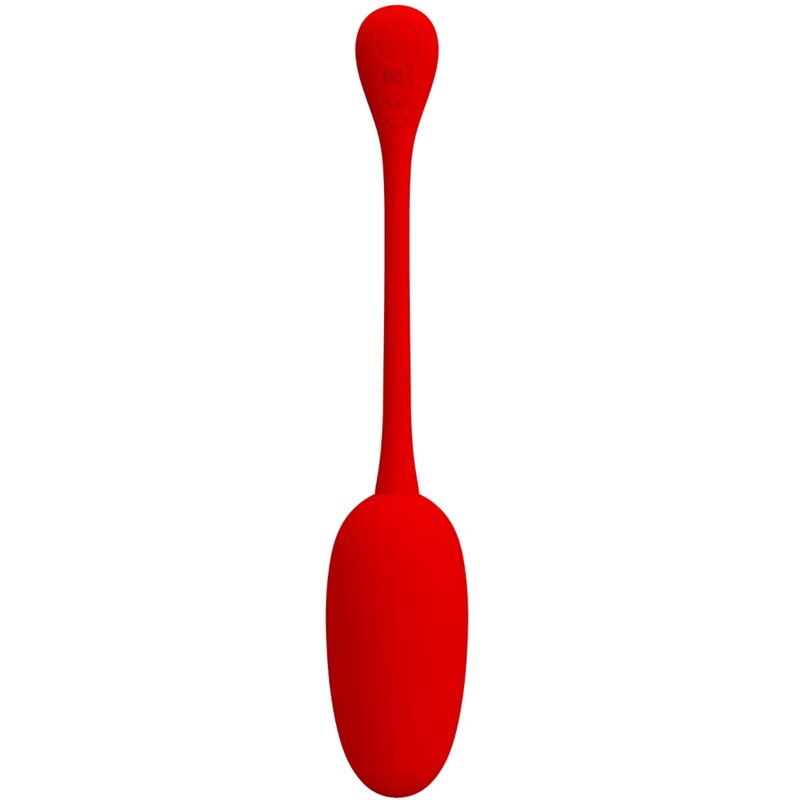 PRETTY LOVE - KNUCKER RED RECHARGEABLE VIBRATING EGG - Kink&Play