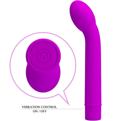 PRETTY LOVE - LOGAN G - SPOT VIBRATOR 10 VIBRATIONS PURPLE - Kink&Play