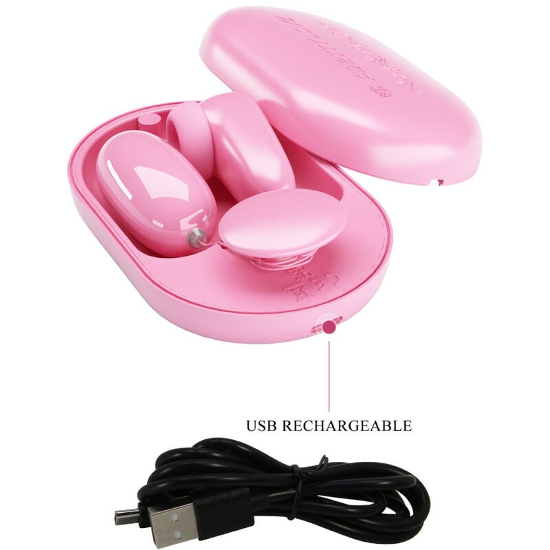 PRETTY LOVE - MAGIC BOX VIBRATING BULLET & PINK STIMULATOR - Kink&Play