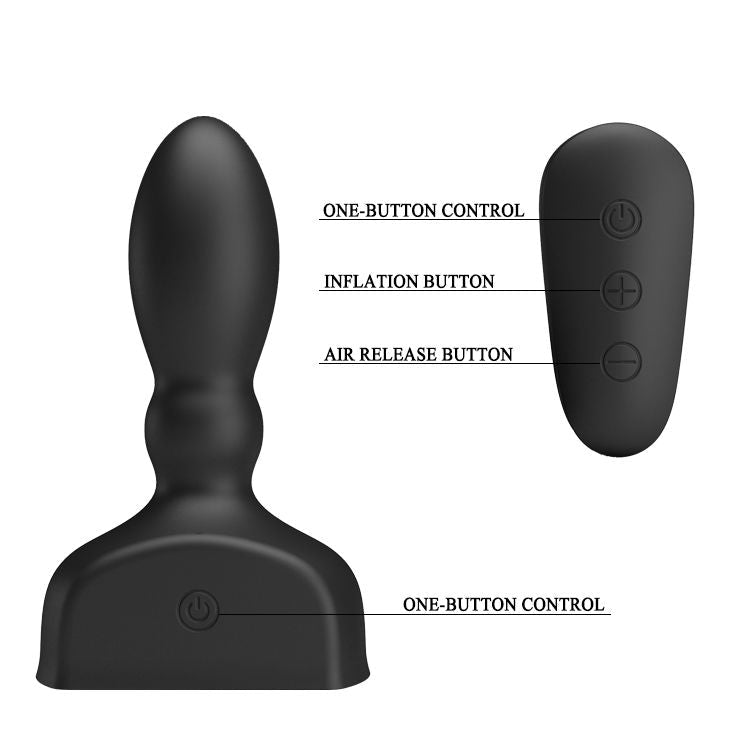 PRETTY LOVE - MARRIEL PROSTATIC VIBRATOR AND INFLATABLE - Kink&Play