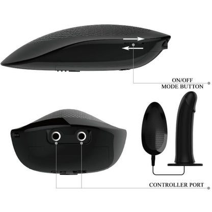 PRETTY LOVE - MARVIN STRAP ON WITH VIBRATION AND HOLLOW DILDO - Kink&Play