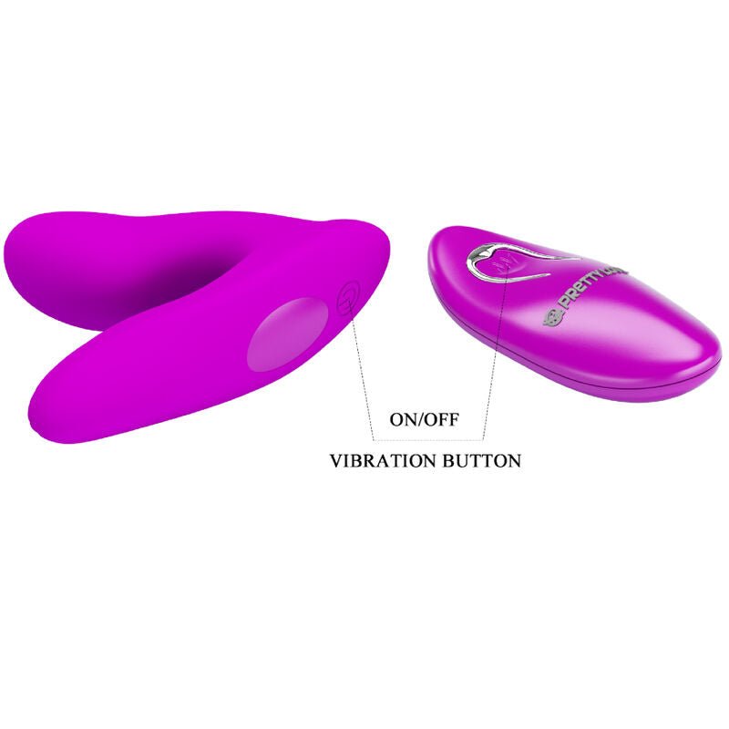 PRETTY LOVE - MELVIN CLITORIS MASSAGER WITH REMOTE CONTROL - Kink&Play