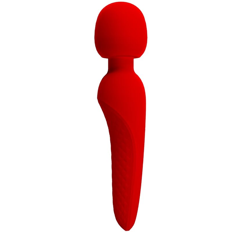 PRETTY LOVE - MEREDITH MASSAGER 12 VIBRATION MODES RED - Kink&Play