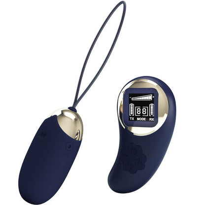 PRETTY LOVE - MINA VIBRATING EGG REMOTE CONTROL BLUE - Kink&Play