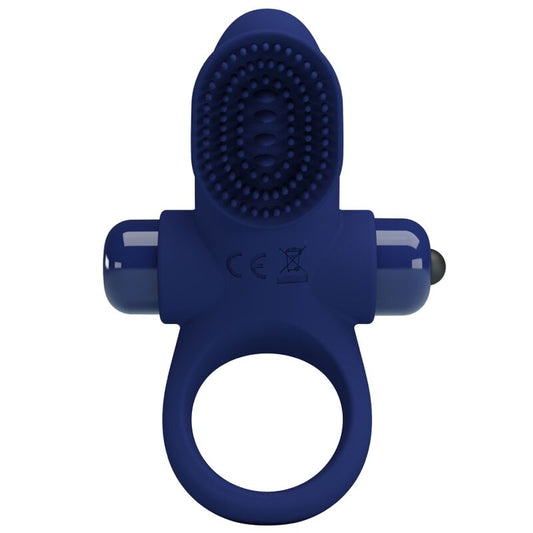 PRETTY LOVE - PALLE RING WITH VIBRATION BLUE - Kink&Play