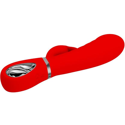 PRETTY LOVE - PRESCOTT MULTIFUNCTION G - SPOT VIBRATOR RED - Kink&Play