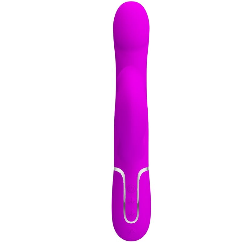 PRETTY LOVE - RABBIT VIBRATOR PEARLS VIOLET - Kink&Play