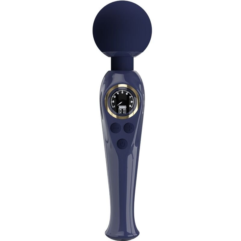 PRETTY LOVE - SKYLER VIBRATOR WAND BLUE - Kink&Play
