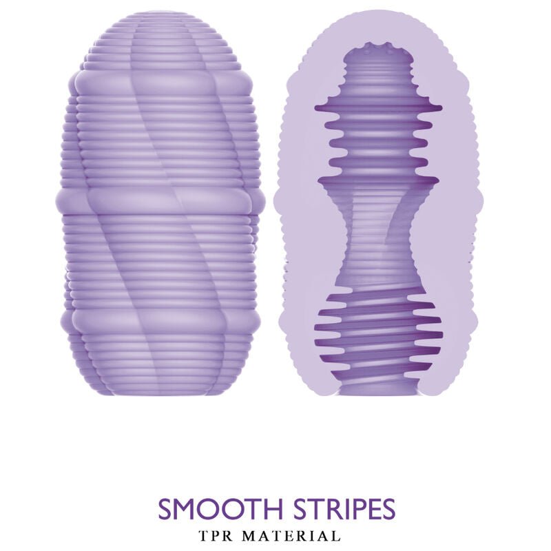 PRETTY LOVE - SMOOTH STRIPES CUPID MASTURBATOR EGG - Kink&Play