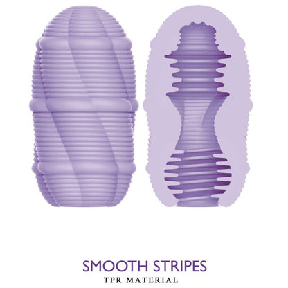 PRETTY LOVE - SMOOTH STRIPES CUPID MASTURBATOR EGG - Kink&Play