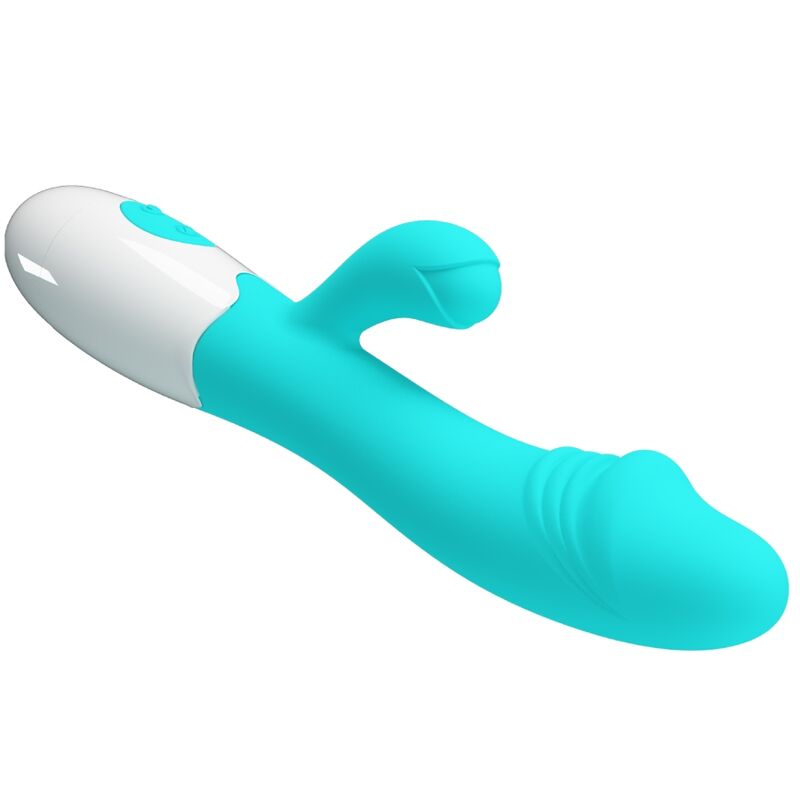 PRETTY LOVE - SNAPPY G - SPOT VIBRATOR AQUA GREEN - Kink&Play