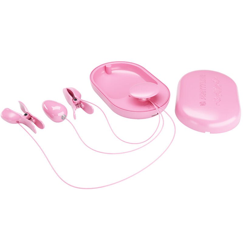 PRETTY LOVE - SURPRISE BOX PINK ELECTRO STIMULATION TWEEZERS - Kink&Play