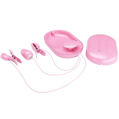 PRETTY LOVE - SURPRISE BOX PINK ELECTRO STIMULATION TWEEZERS - Kink&Play