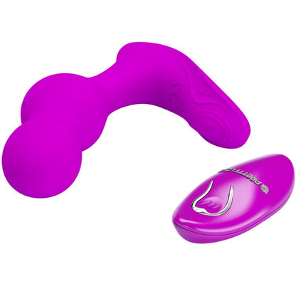 PRETTY LOVE - TERRANCE ANAL VIBRATOR MASSAGER WITH REMOTE CONTROL - Kink&Play