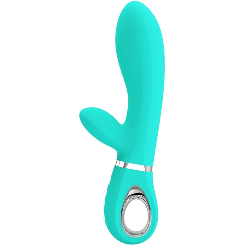 PRETTY LOVE - THOMAS MULTIFUNCTION G - SPOT VIBRATOR AQUA GREEN - Kink&Play