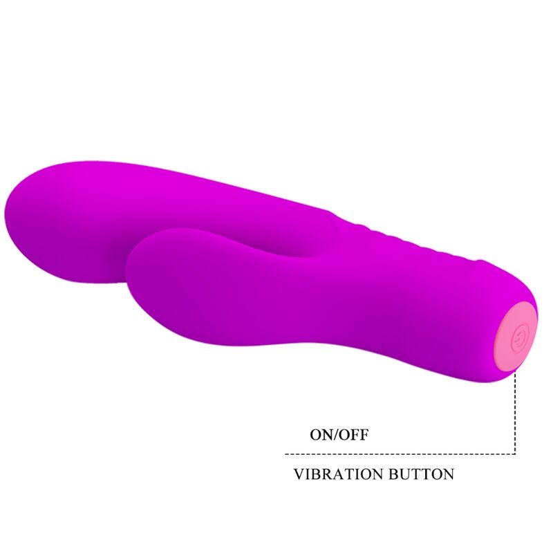 PRETTY LOVE - TIM PURPLE RECHARGEABLE VIBRATOR - Kink&Play