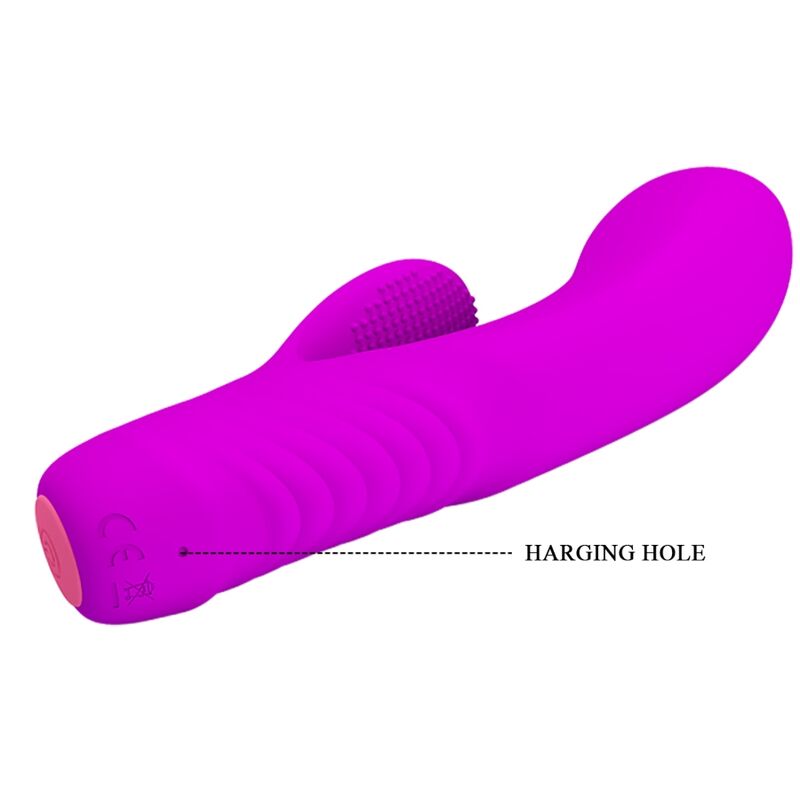 PRETTY LOVE - TIM PURPLE RECHARGEABLE VIBRATOR - Kink&Play