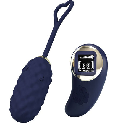 PRETTY LOVE - VIVIAN BLUE REMOTE CONTROL VIBRATING EGG - Kink&Play