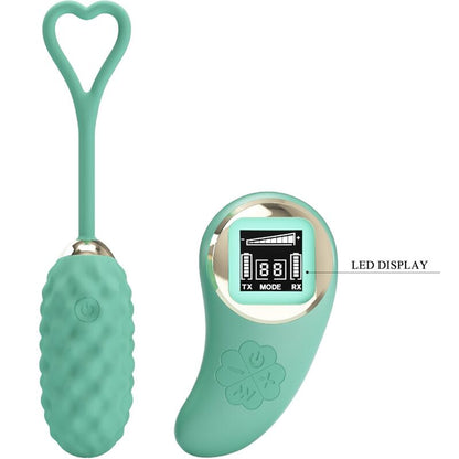 PRETTY LOVE - VIVIAN GREEN REMOTE CONTROL VIBRATING EGG - Kink&Play
