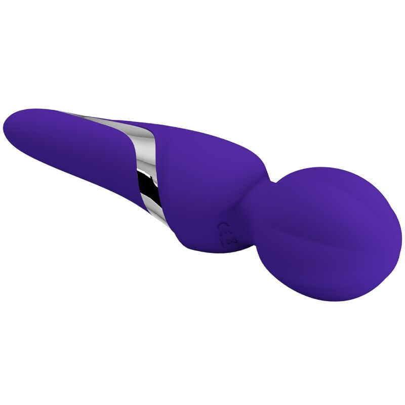 PRETTY LOVE - WALTER VIBRATOR WAND PURPLE - Kink&Play