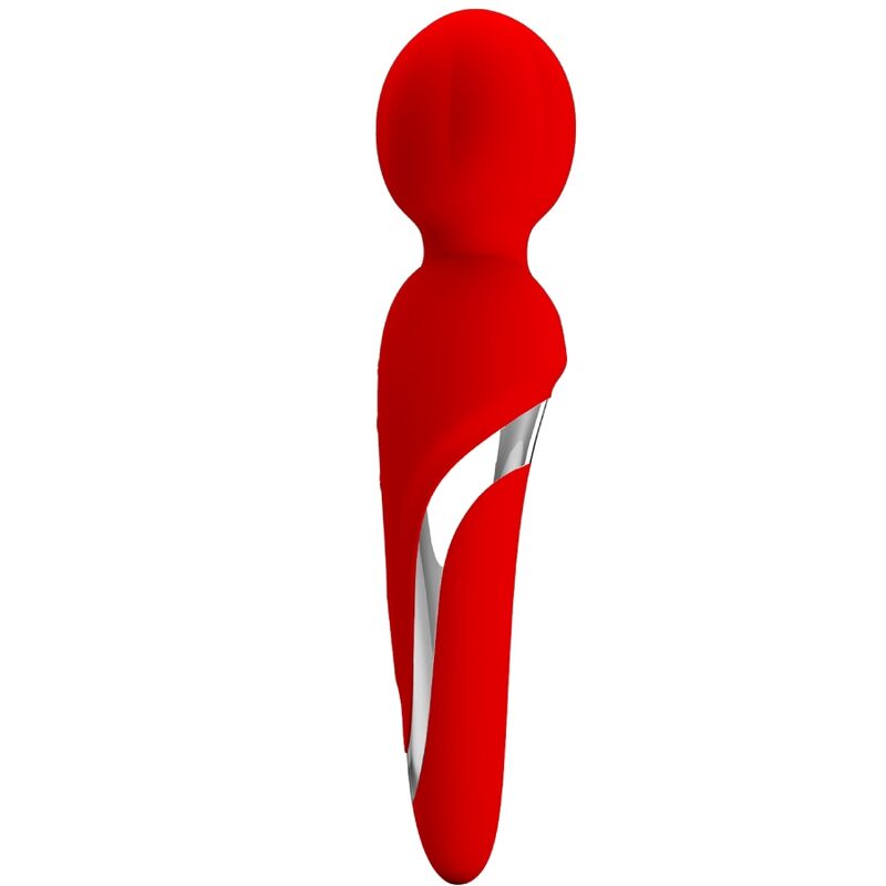 PRETTY LOVE - WALTER VIBRATOR WAND RED - Kink&Play