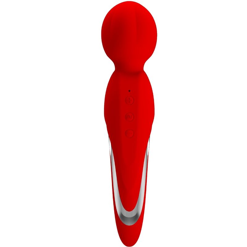PRETTY LOVE - WALTER VIBRATOR WAND RED - Kink&Play