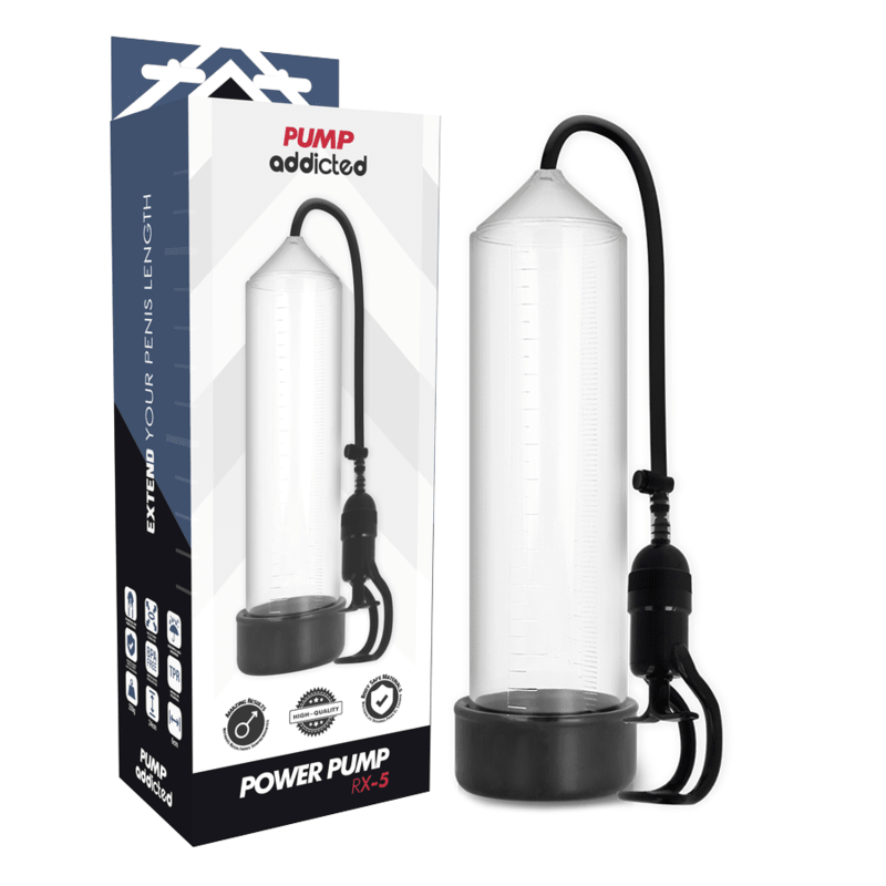 PUMP ADDICTED - RX5 TRANSPARENT - Kink&Play