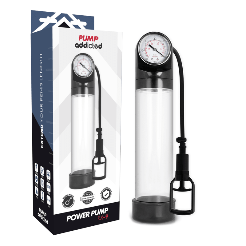 PUMP ADDICTED - RX9 BLACK - Kink&Play