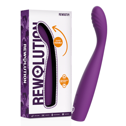 REWOLUTION - REWOSTIM FLEXIBLE VIBRATOR - Kink&Play