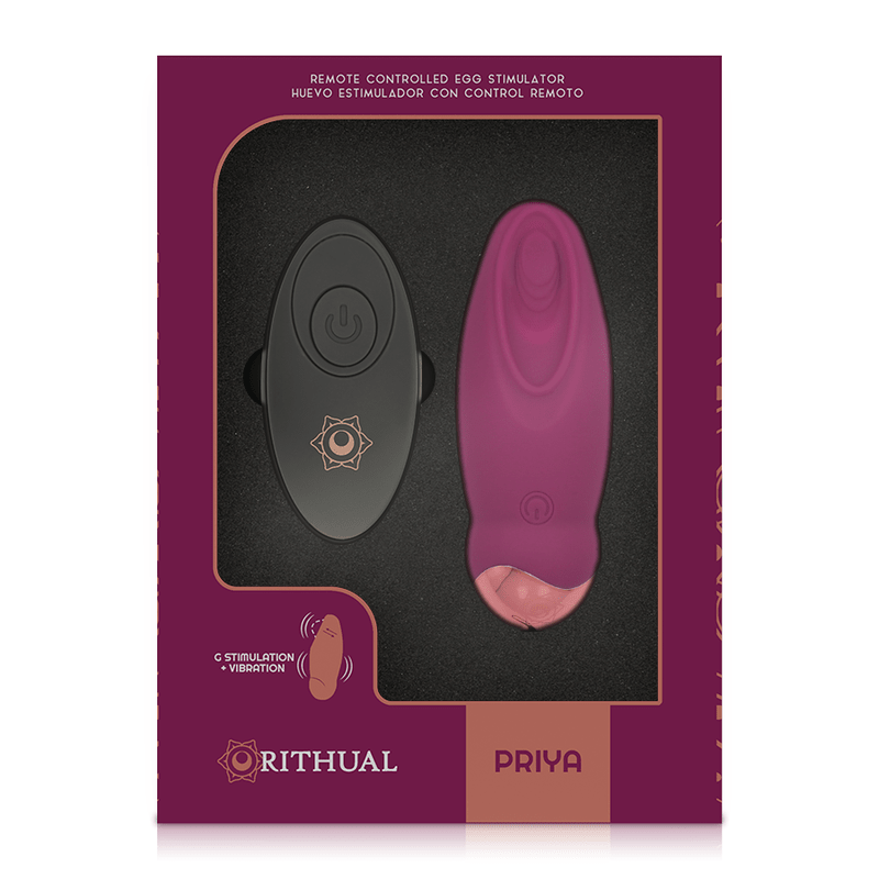 RITHUAL - PRIYA EGG REMOTE CONTROL G - SPOT + VIBRATION - Kink&Play