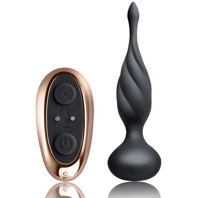 ROCKS - OFF - DISCOVER ANAL STIMULATOR - BLACK - Kink&Play