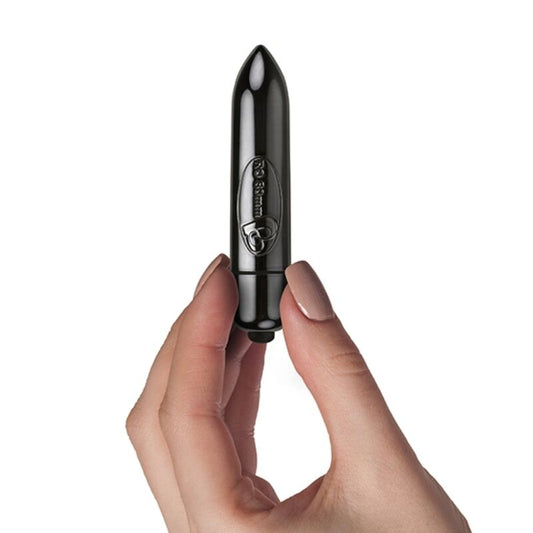 ROCKS - OFF - VIBRATING BULLET RO - 80MM MIDNIGHT METAL - Kink&Play