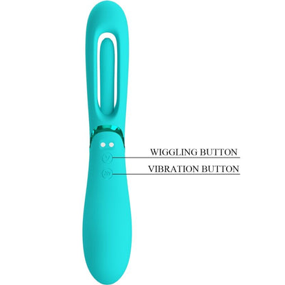 ROMANCE - LEXIE G - SPOT VIBRATOR 7 VIBRATIONS BLUE - Kink&Play