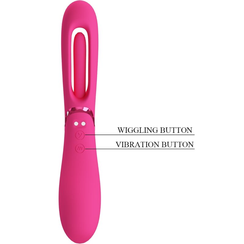 ROMANCE - LEXIE G - SPOT VIBRATOR 7 VIBRATIONS PINK - Kink&Play