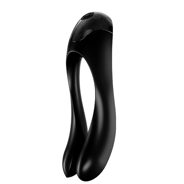 SATISFYER - CANDY CANE FINGER VIBRATOR ORANGE - Kink&Play