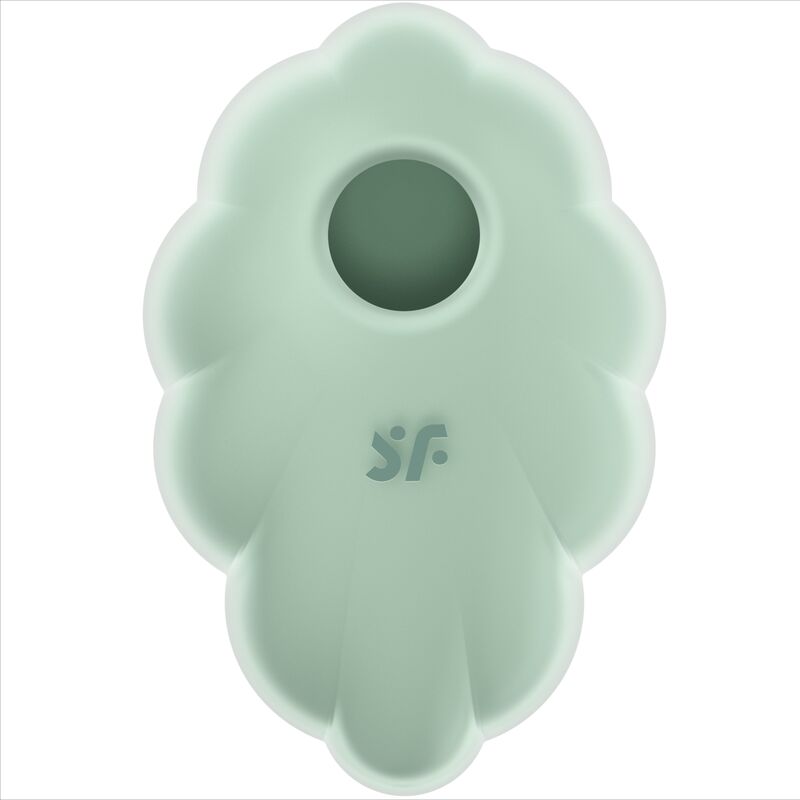 SATISFYER - CLOUD DANCER GREEN AIR PULSE VIBRATOR - Kink&Play