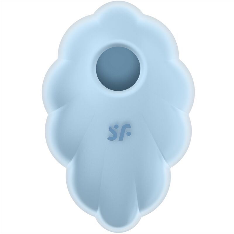 SATISFYER - CLOUD DANCER GREEN AIR PULSE VIBRATOR - Kink&Play